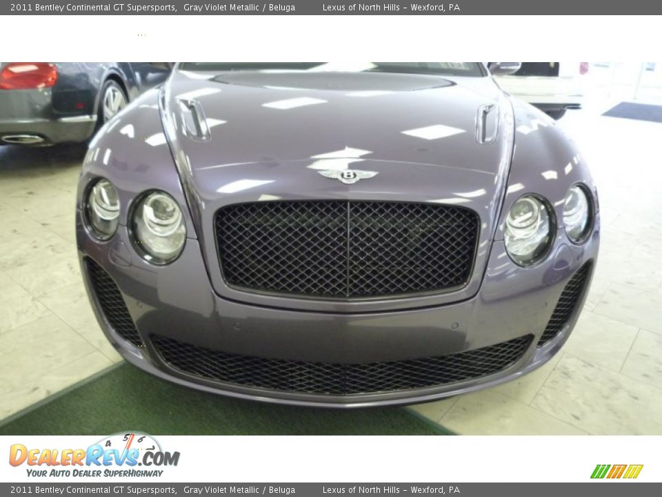2011 Bentley Continental GT Supersports Gray Violet Metallic / Beluga Photo #11