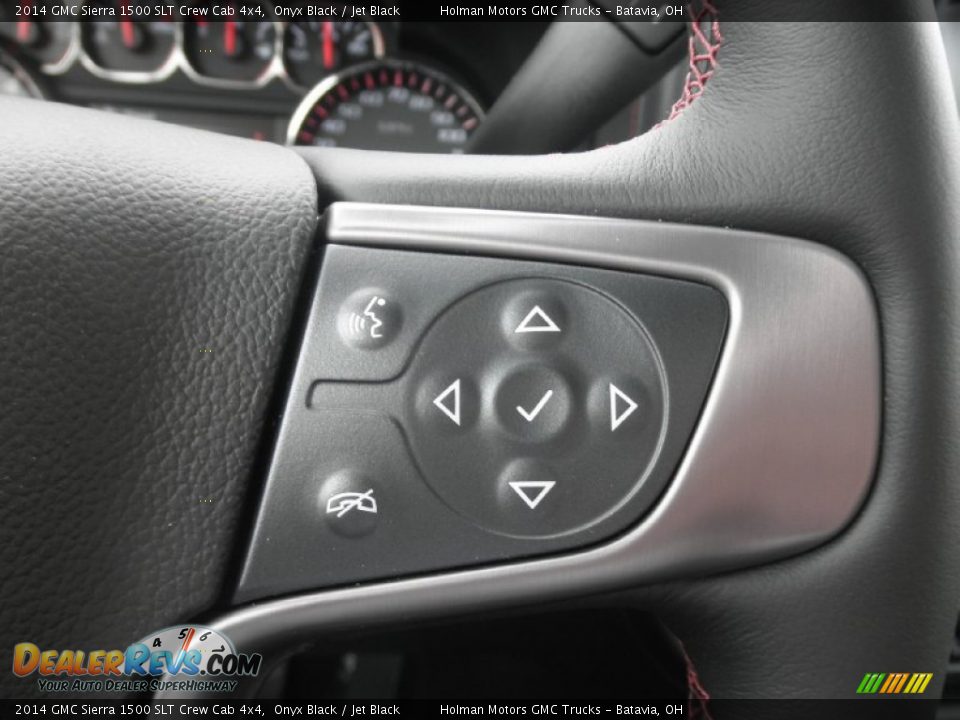 Controls of 2014 GMC Sierra 1500 SLT Crew Cab 4x4 Photo #21