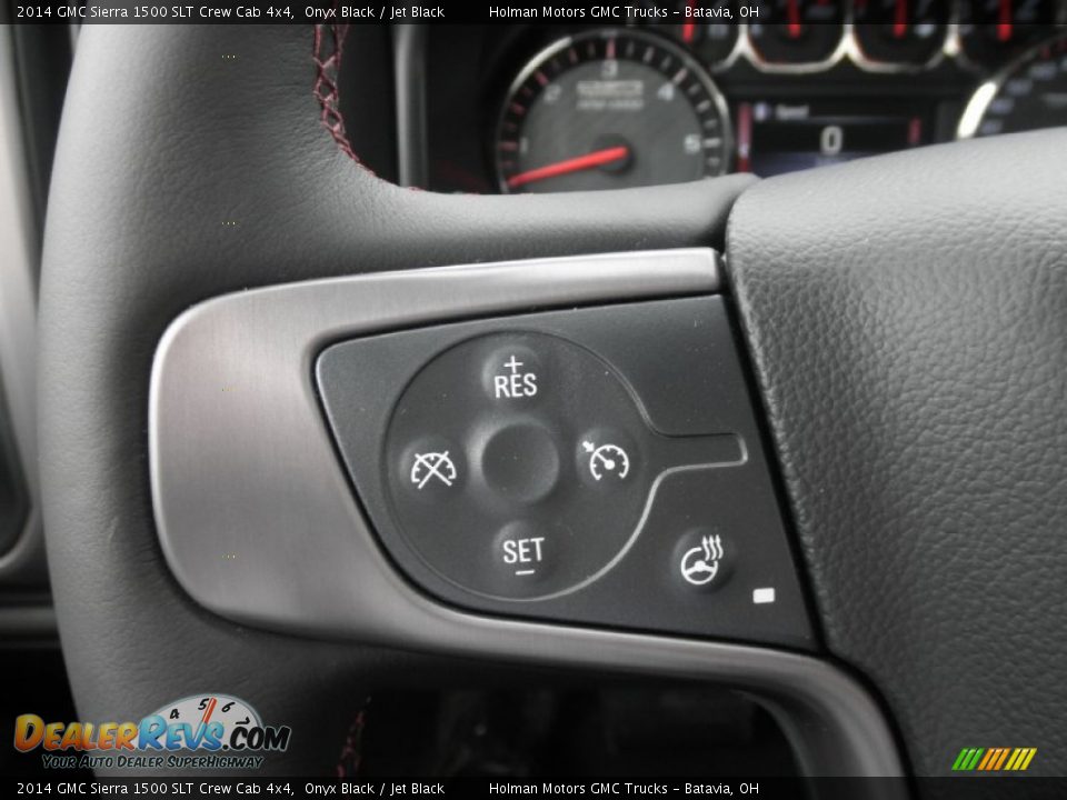 Controls of 2014 GMC Sierra 1500 SLT Crew Cab 4x4 Photo #22