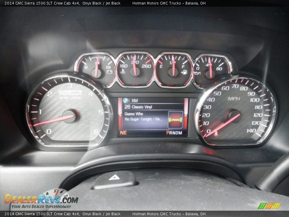 Controls of 2014 GMC Sierra 1500 SLT Crew Cab 4x4 Photo #25