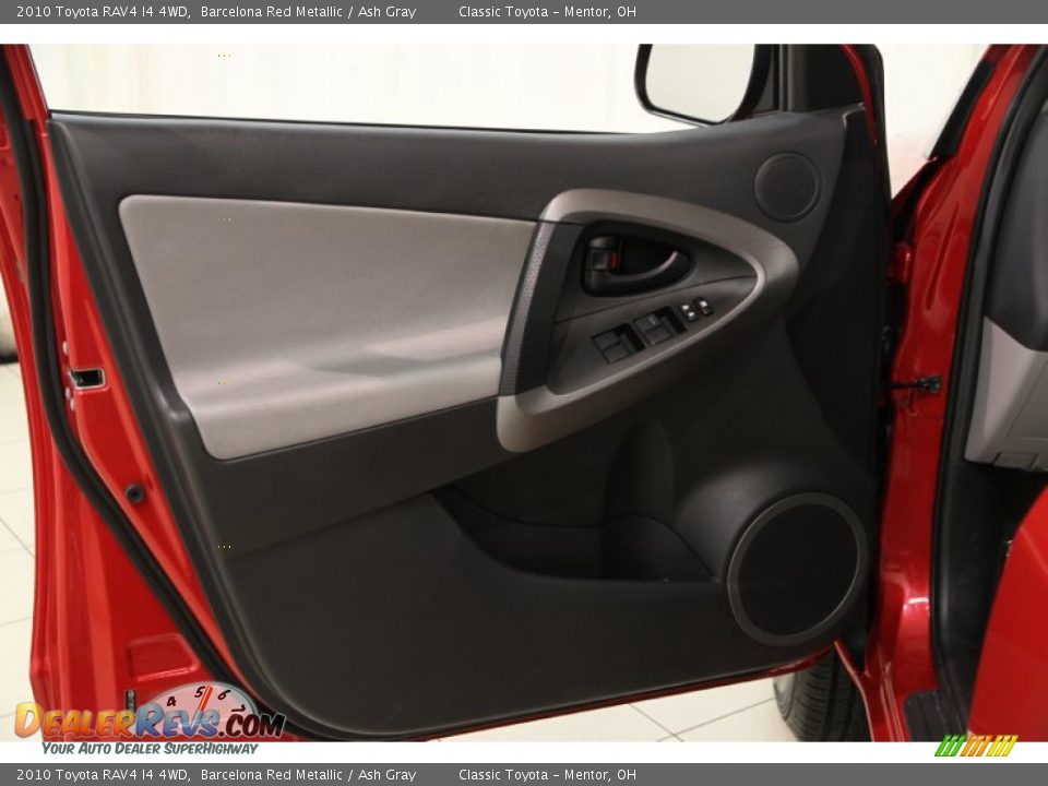 2010 Toyota RAV4 I4 4WD Barcelona Red Metallic / Ash Gray Photo #4