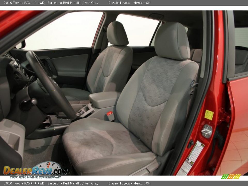 2010 Toyota RAV4 I4 4WD Barcelona Red Metallic / Ash Gray Photo #5