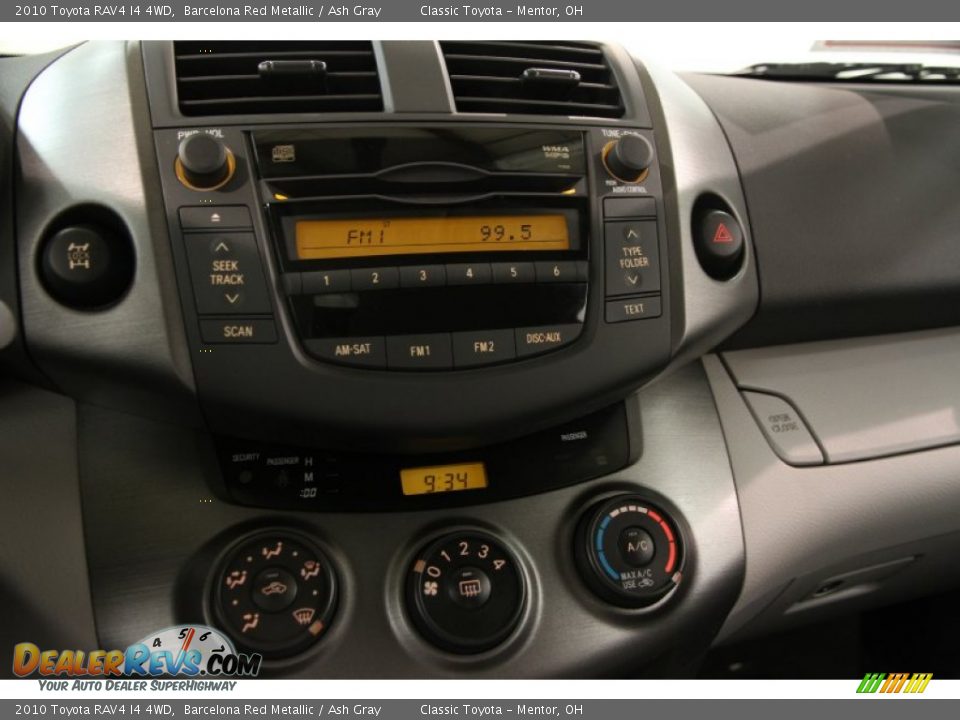 2010 Toyota RAV4 I4 4WD Barcelona Red Metallic / Ash Gray Photo #8