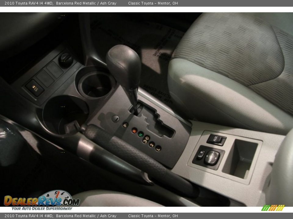 2010 Toyota RAV4 I4 4WD Barcelona Red Metallic / Ash Gray Photo #9