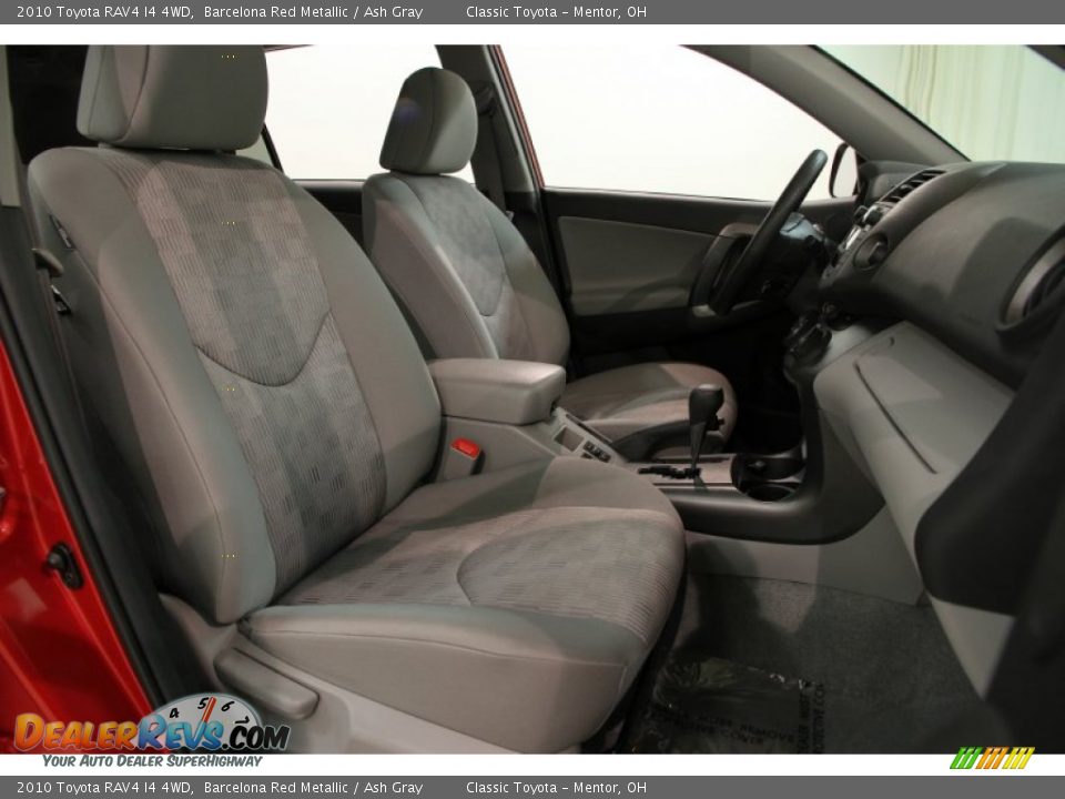 2010 Toyota RAV4 I4 4WD Barcelona Red Metallic / Ash Gray Photo #10