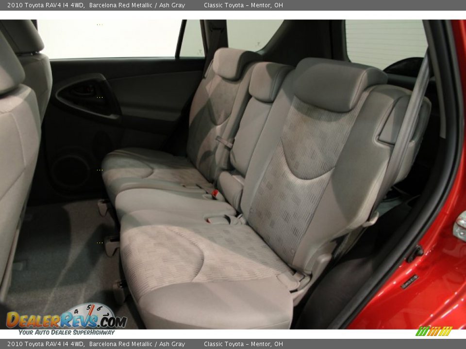 2010 Toyota RAV4 I4 4WD Barcelona Red Metallic / Ash Gray Photo #12