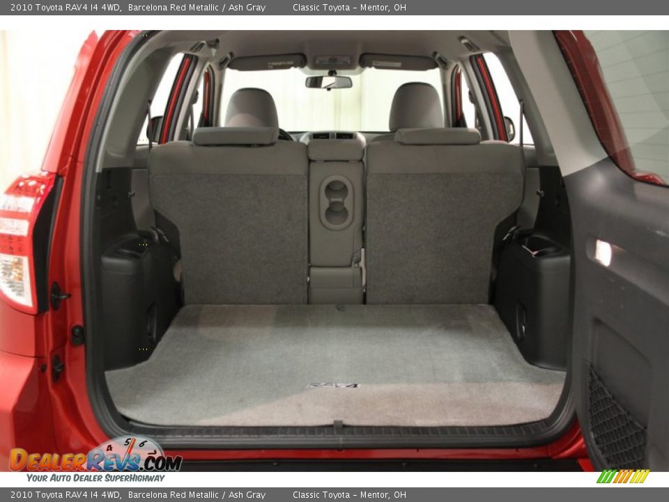 2010 Toyota RAV4 I4 4WD Barcelona Red Metallic / Ash Gray Photo #13