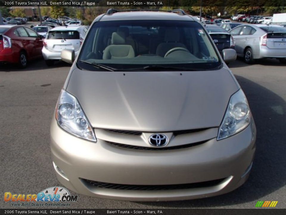 2006 Toyota Sienna XLE Desert Sand Mica / Taupe Photo #2