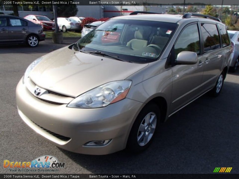 2006 Toyota Sienna XLE Desert Sand Mica / Taupe Photo #3