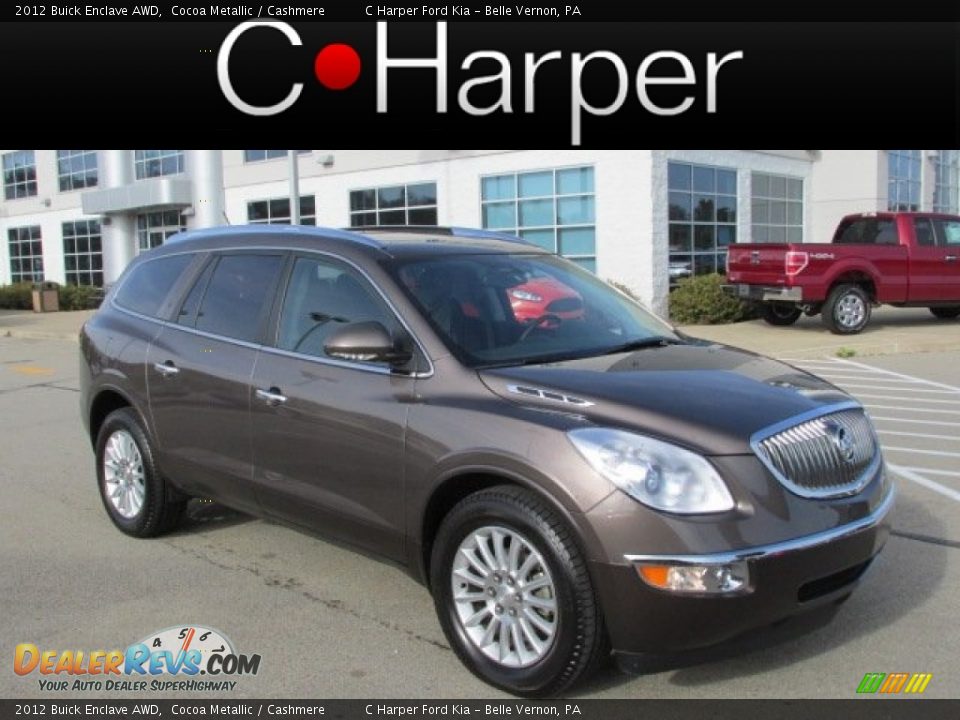 2012 Buick Enclave AWD Cocoa Metallic / Cashmere Photo #1