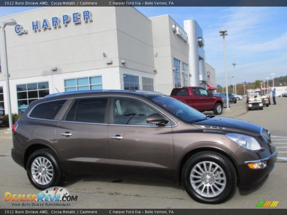 2012 Buick Enclave AWD Cocoa Metallic / Cashmere Photo #2