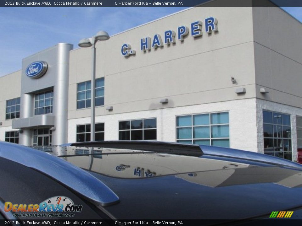 2012 Buick Enclave AWD Cocoa Metallic / Cashmere Photo #4