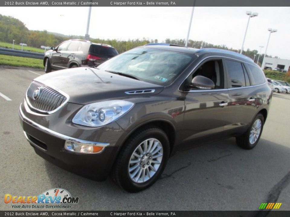 2012 Buick Enclave AWD Cocoa Metallic / Cashmere Photo #6