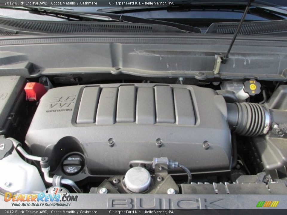 2012 Buick Enclave AWD Cocoa Metallic / Cashmere Photo #11