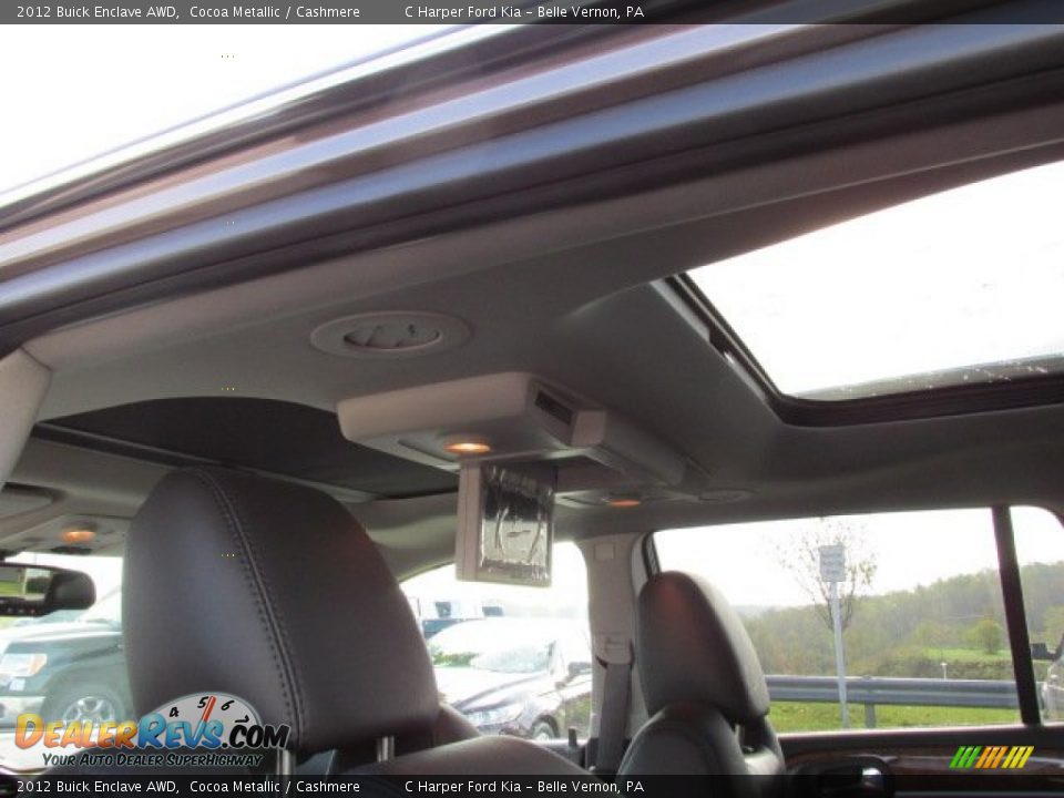 2012 Buick Enclave AWD Cocoa Metallic / Cashmere Photo #12