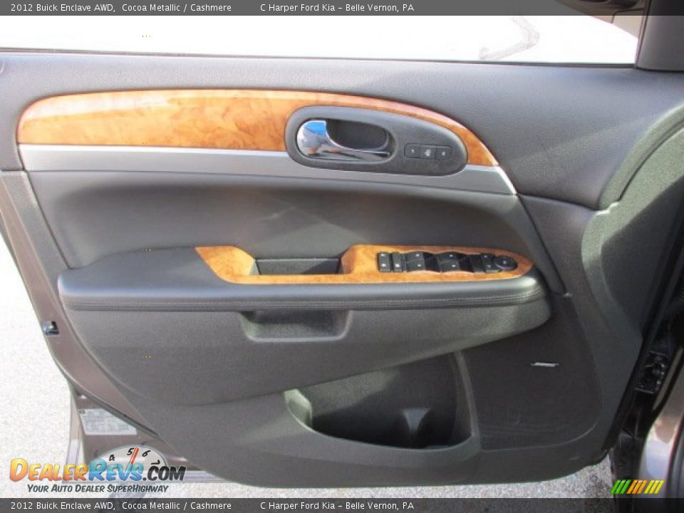 2012 Buick Enclave AWD Cocoa Metallic / Cashmere Photo #15