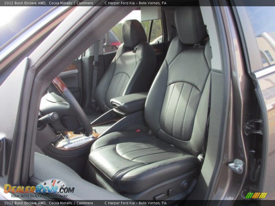 2012 Buick Enclave AWD Cocoa Metallic / Cashmere Photo #17