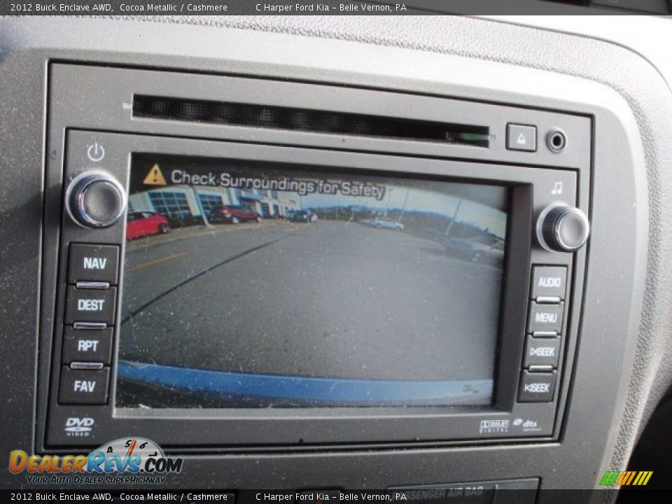 2012 Buick Enclave AWD Cocoa Metallic / Cashmere Photo #19