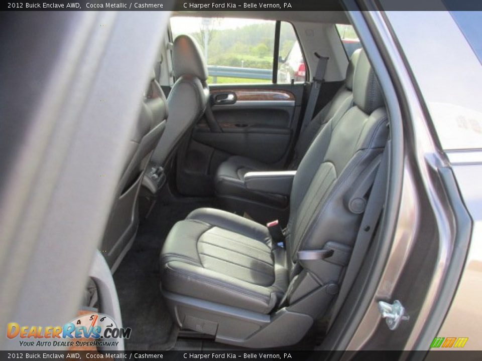 2012 Buick Enclave AWD Cocoa Metallic / Cashmere Photo #20