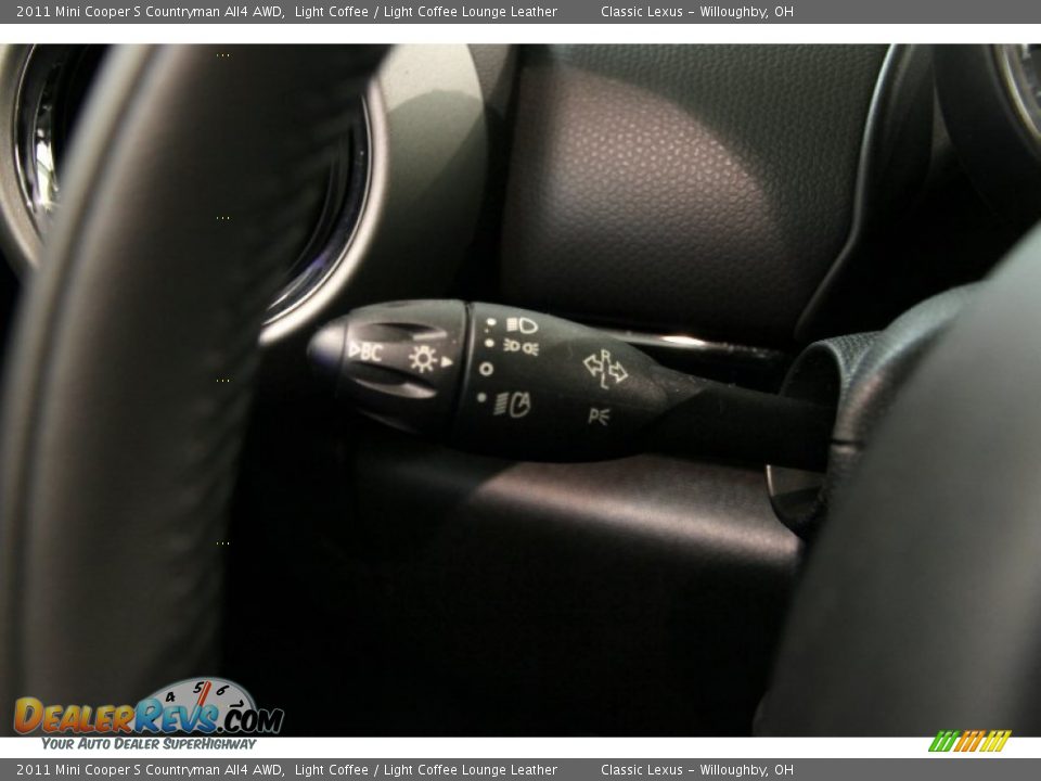 2011 Mini Cooper S Countryman All4 AWD Light Coffee / Light Coffee Lounge Leather Photo #9