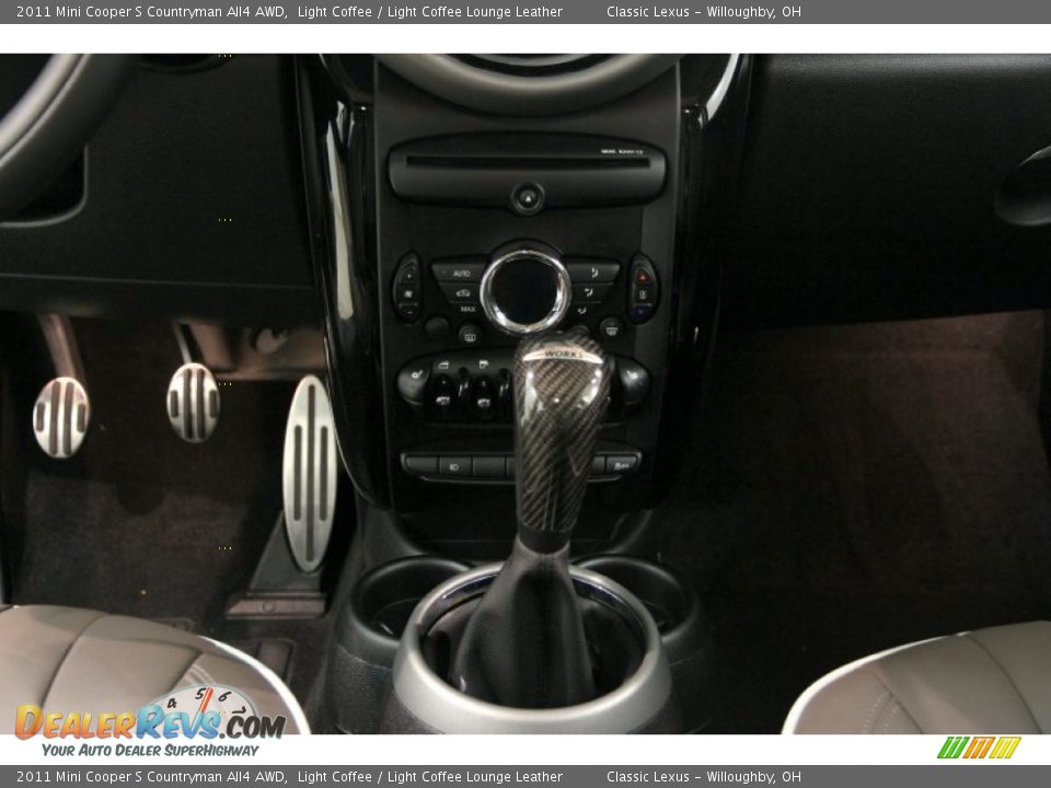 2011 Mini Cooper S Countryman All4 AWD Light Coffee / Light Coffee Lounge Leather Photo #15