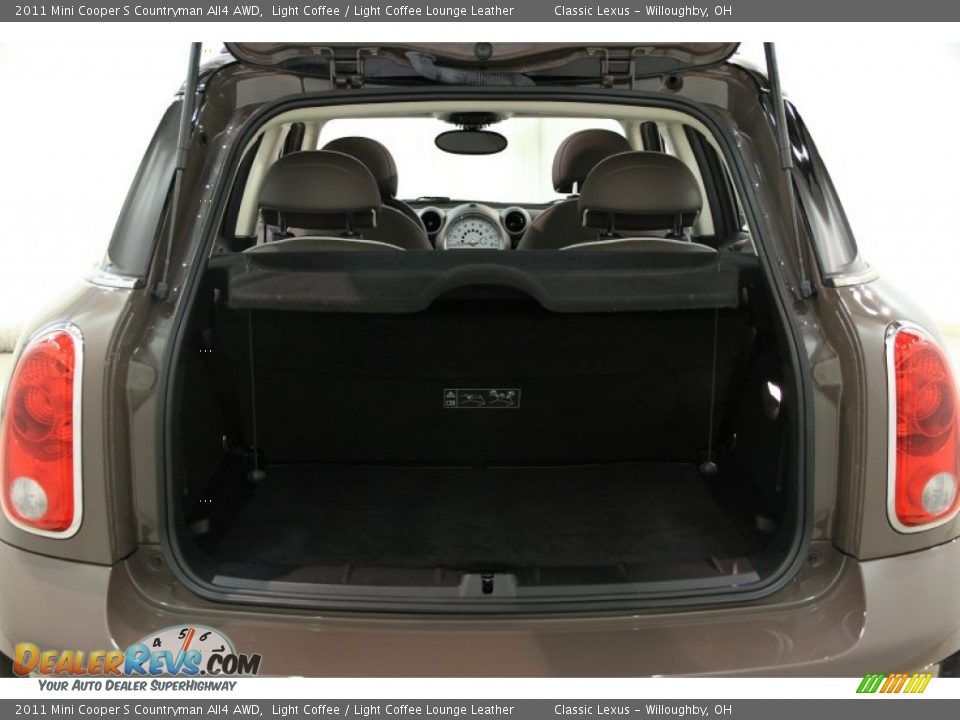 2011 Mini Cooper S Countryman All4 AWD Light Coffee / Light Coffee Lounge Leather Photo #23
