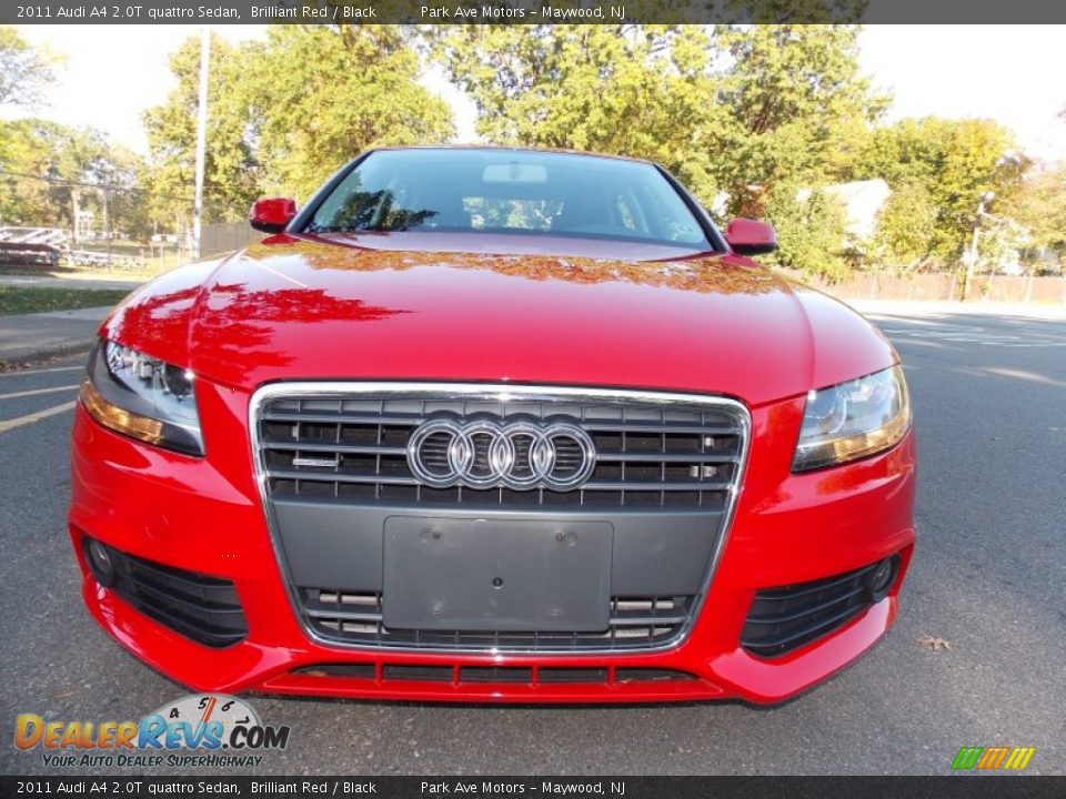 2011 Audi A4 2.0T quattro Sedan Brilliant Red / Black Photo #8