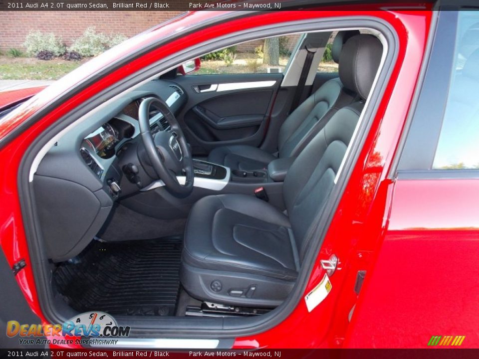 2011 Audi A4 2.0T quattro Sedan Brilliant Red / Black Photo #12