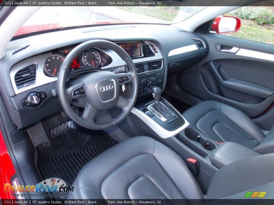 2011 Audi A4 2.0T quattro Sedan Brilliant Red / Black Photo #13