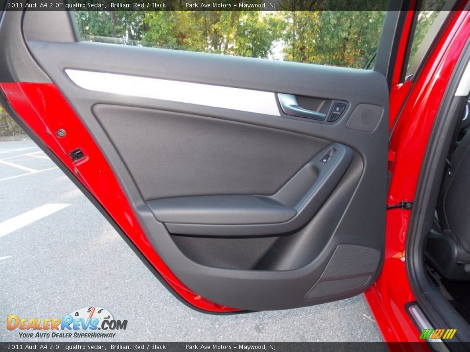 2011 Audi A4 2.0T quattro Sedan Brilliant Red / Black Photo #16