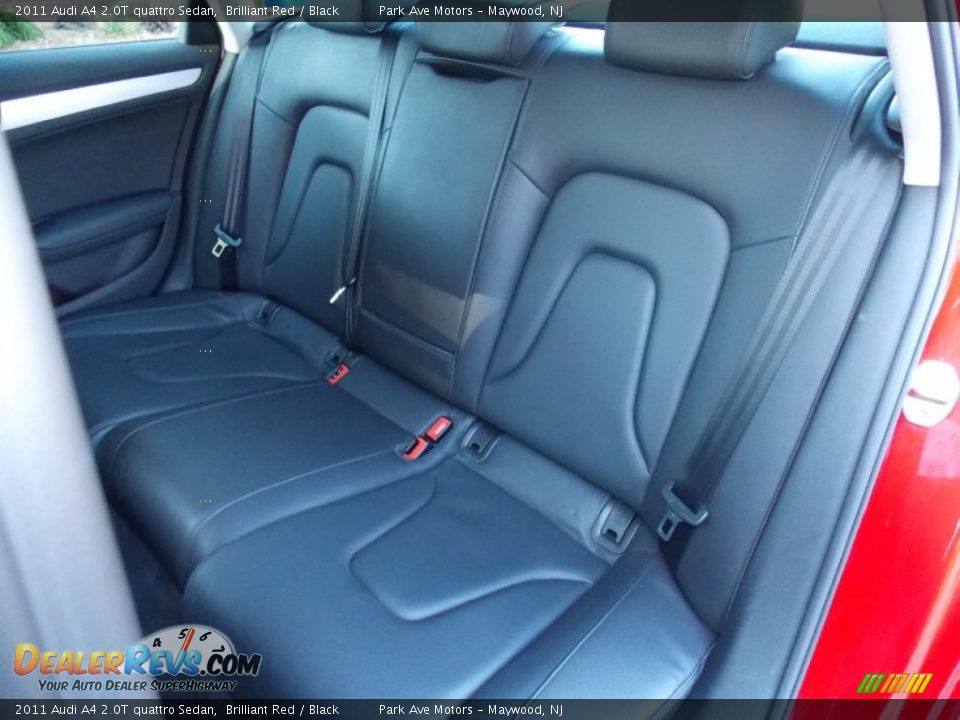 2011 Audi A4 2.0T quattro Sedan Brilliant Red / Black Photo #17