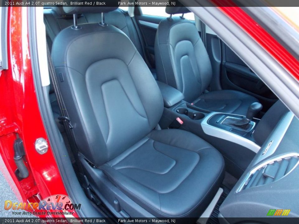 2011 Audi A4 2.0T quattro Sedan Brilliant Red / Black Photo #20