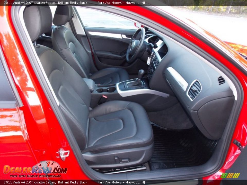 2011 Audi A4 2.0T quattro Sedan Brilliant Red / Black Photo #21