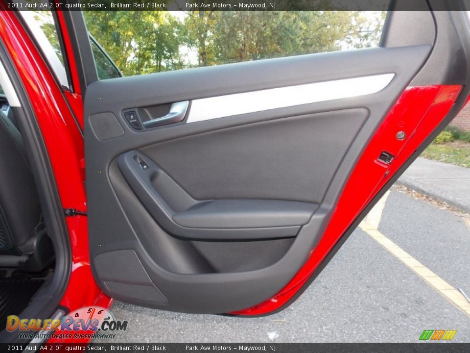 2011 Audi A4 2.0T quattro Sedan Brilliant Red / Black Photo #22