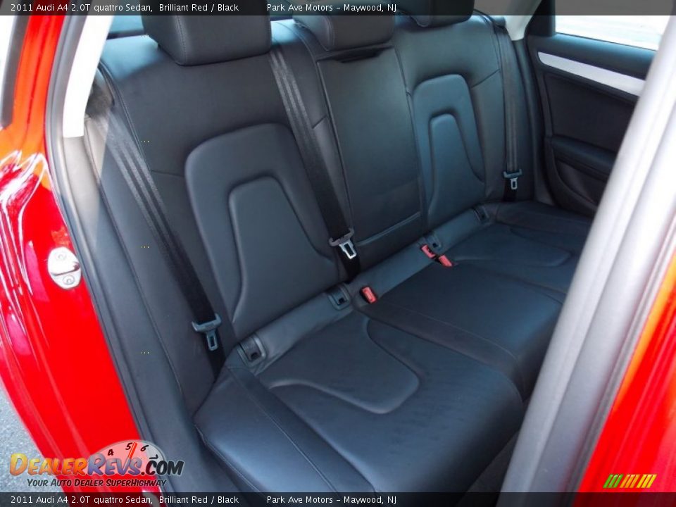 2011 Audi A4 2.0T quattro Sedan Brilliant Red / Black Photo #23