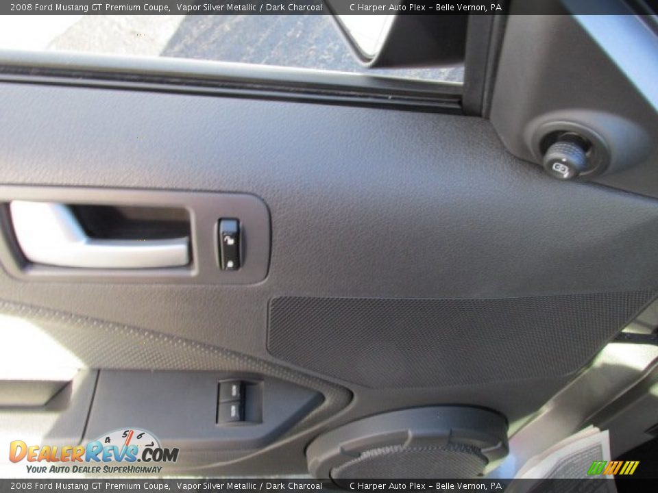 2008 Ford Mustang GT Premium Coupe Vapor Silver Metallic / Dark Charcoal Photo #13