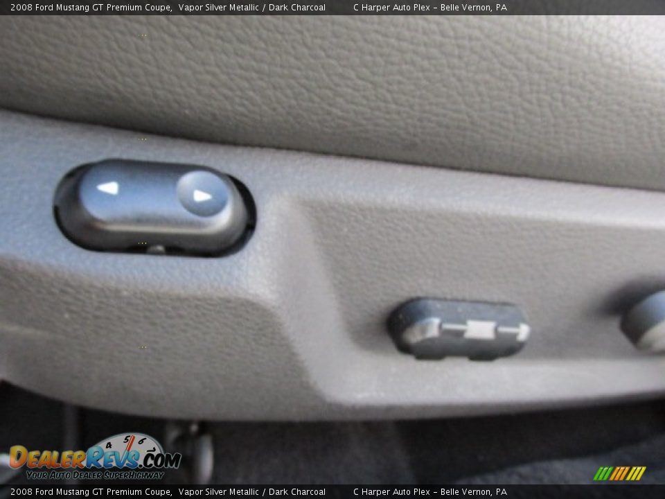 2008 Ford Mustang GT Premium Coupe Vapor Silver Metallic / Dark Charcoal Photo #15