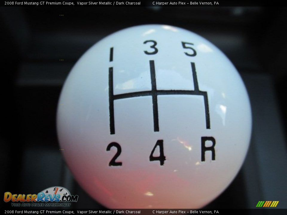 2008 Ford Mustang GT Premium Coupe Vapor Silver Metallic / Dark Charcoal Photo #19