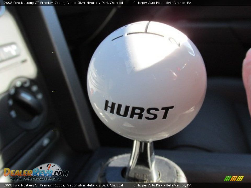 2008 Ford Mustang GT Premium Coupe Vapor Silver Metallic / Dark Charcoal Photo #20