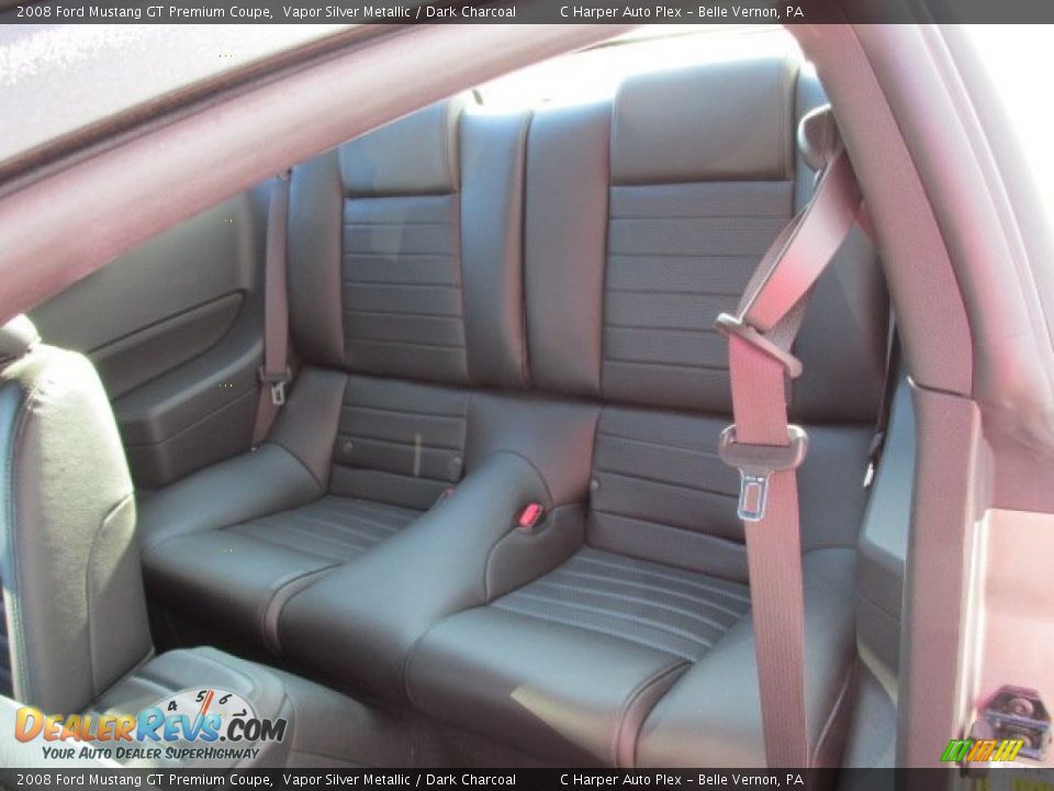 2008 Ford Mustang GT Premium Coupe Vapor Silver Metallic / Dark Charcoal Photo #21