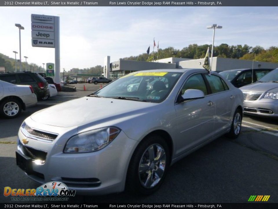 2012 Chevrolet Malibu LT Silver Ice Metallic / Titanium Photo #1