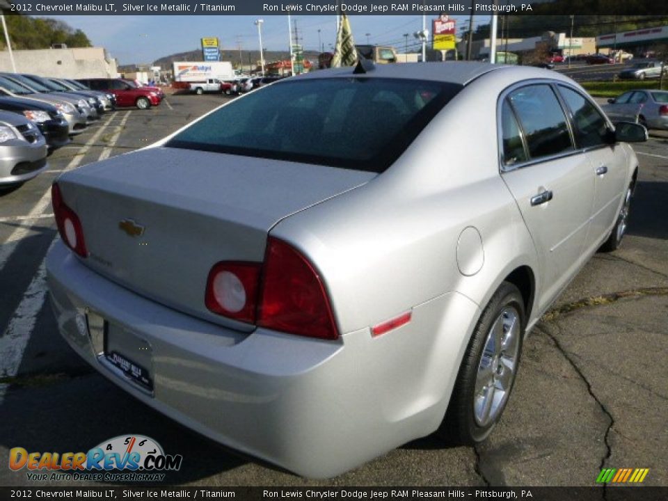 2012 Chevrolet Malibu LT Silver Ice Metallic / Titanium Photo #4