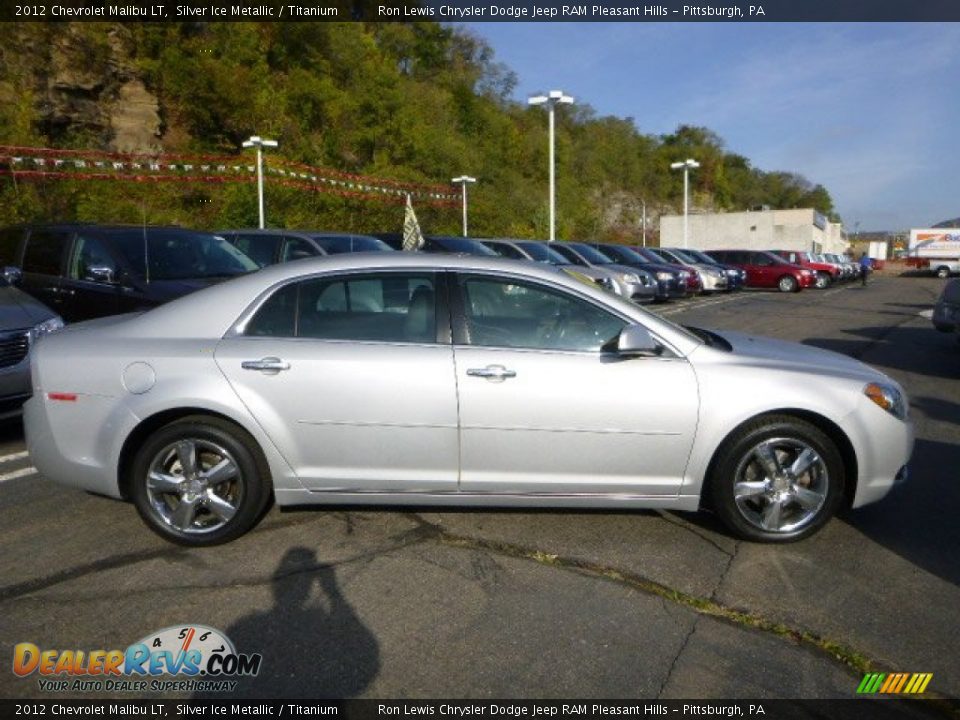 2012 Chevrolet Malibu LT Silver Ice Metallic / Titanium Photo #5