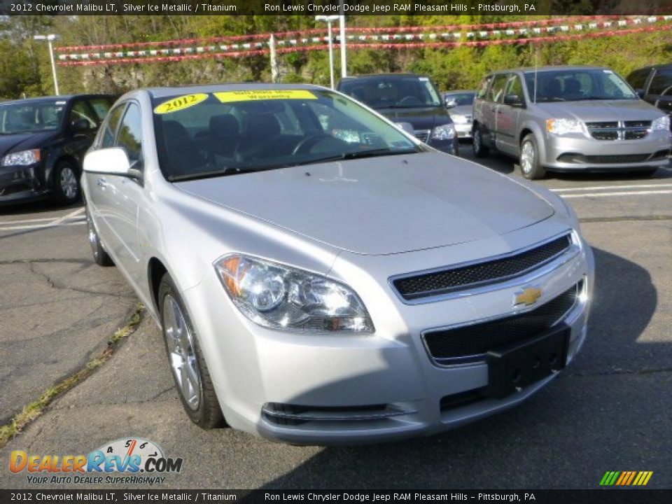 2012 Chevrolet Malibu LT Silver Ice Metallic / Titanium Photo #6
