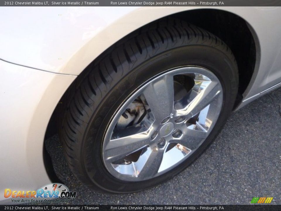 2012 Chevrolet Malibu LT Silver Ice Metallic / Titanium Photo #9