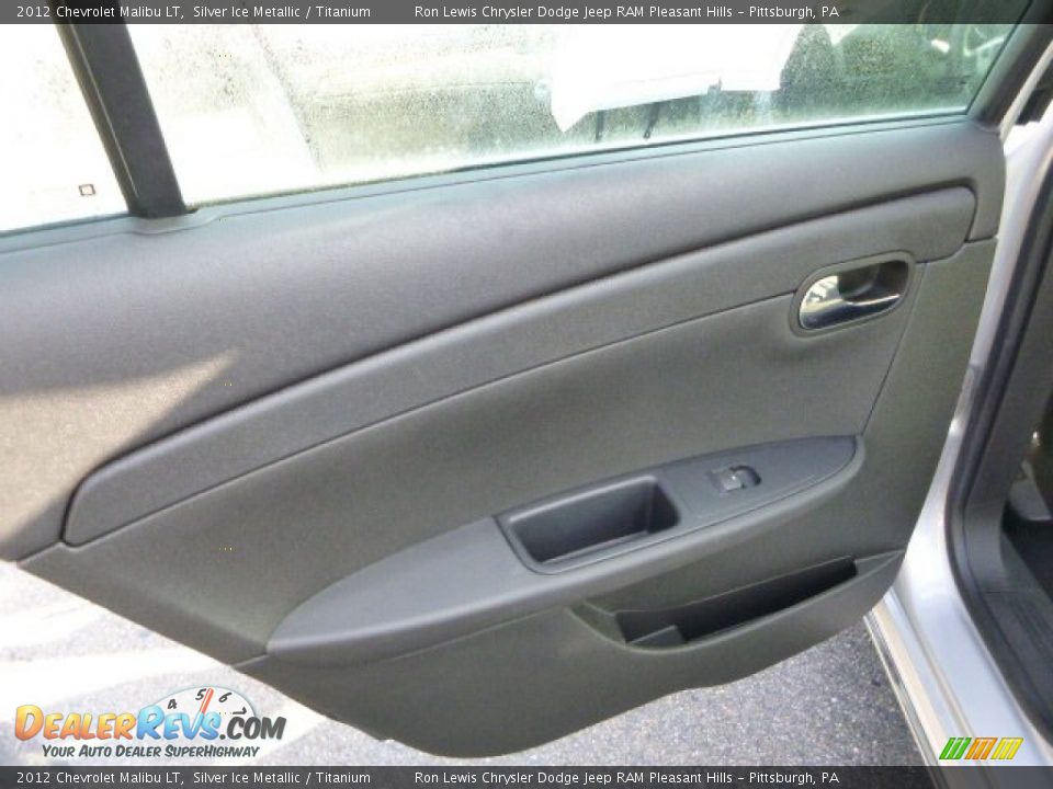 2012 Chevrolet Malibu LT Silver Ice Metallic / Titanium Photo #13