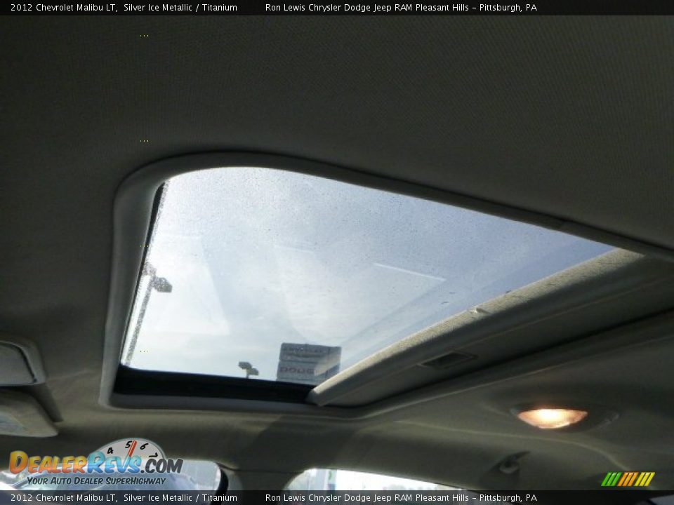 2012 Chevrolet Malibu LT Silver Ice Metallic / Titanium Photo #16