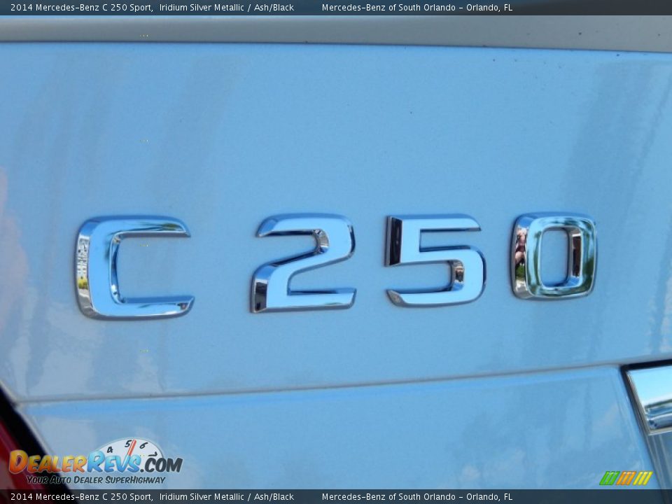 2014 Mercedes-Benz C 250 Sport Iridium Silver Metallic / Ash/Black Photo #4