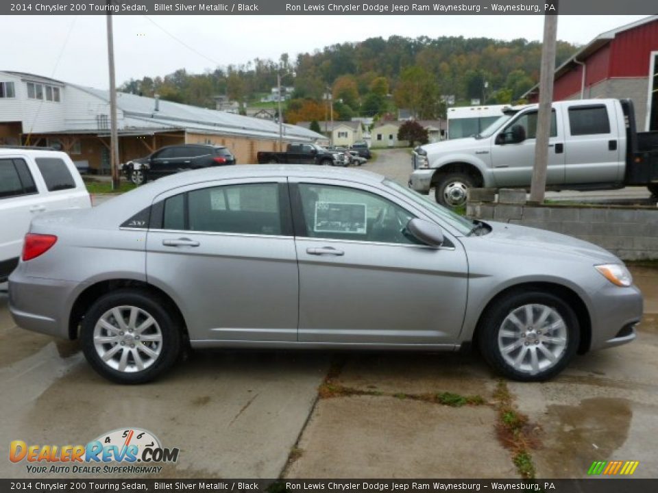2014 Chrysler 200 Touring Sedan Billet Silver Metallic / Black Photo #2