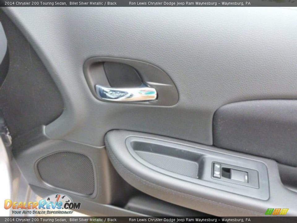 2014 Chrysler 200 Touring Sedan Billet Silver Metallic / Black Photo #4